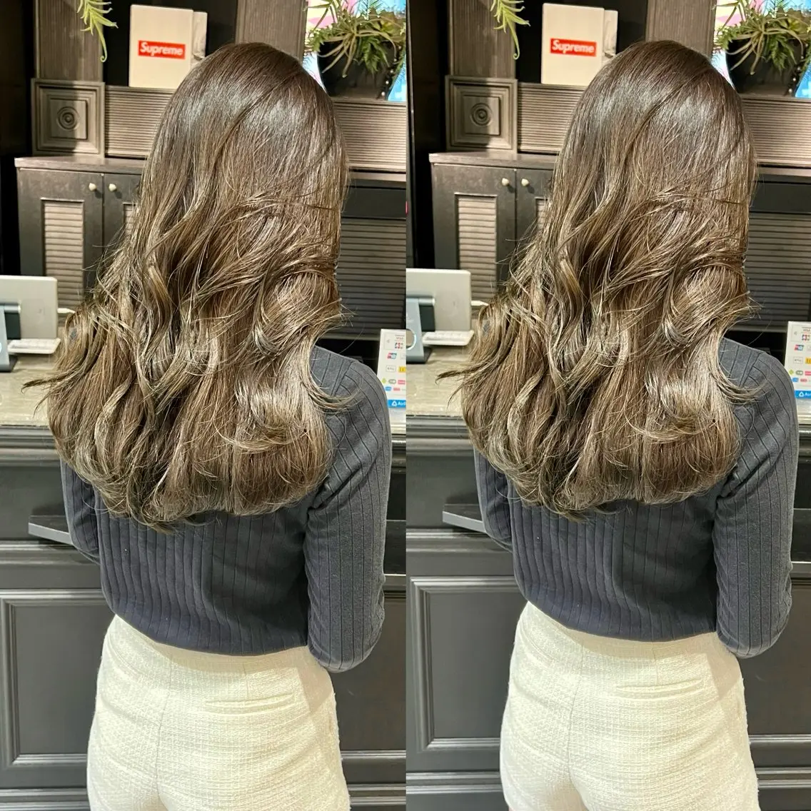 セミロング カット ヘアカラー トリートメント 🎀艶髪の達人 飯田啓奨🎀のヘアスタイル