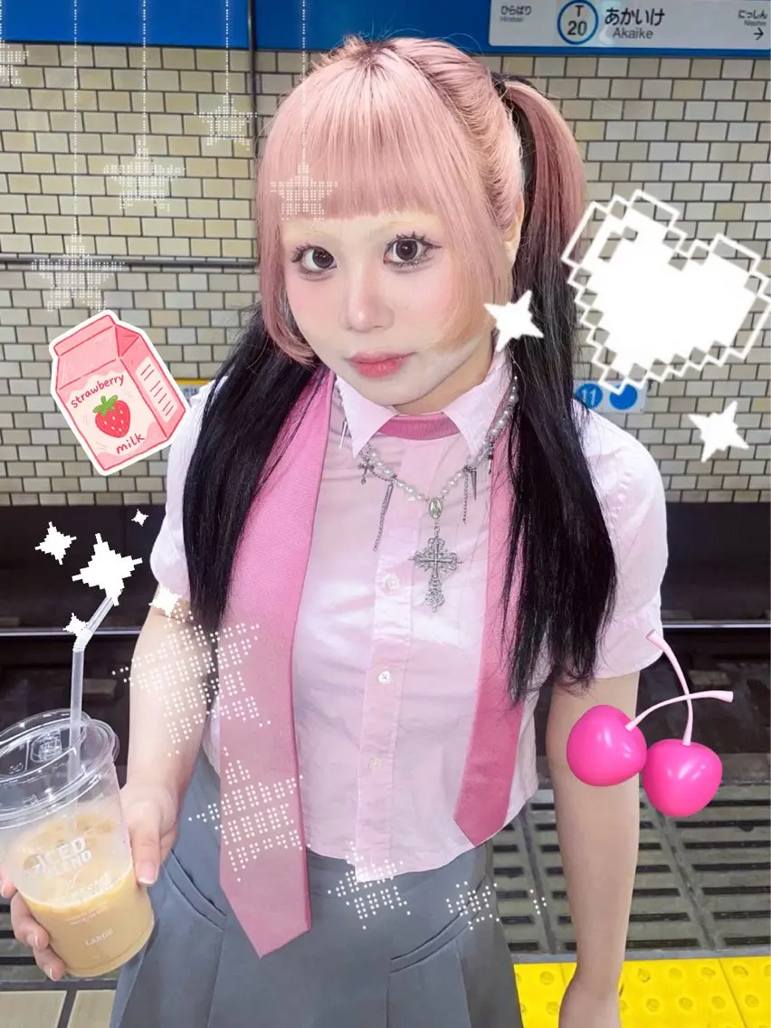 ロング カラー ヘアカラー デザインカラー /rioのヘアスタイル