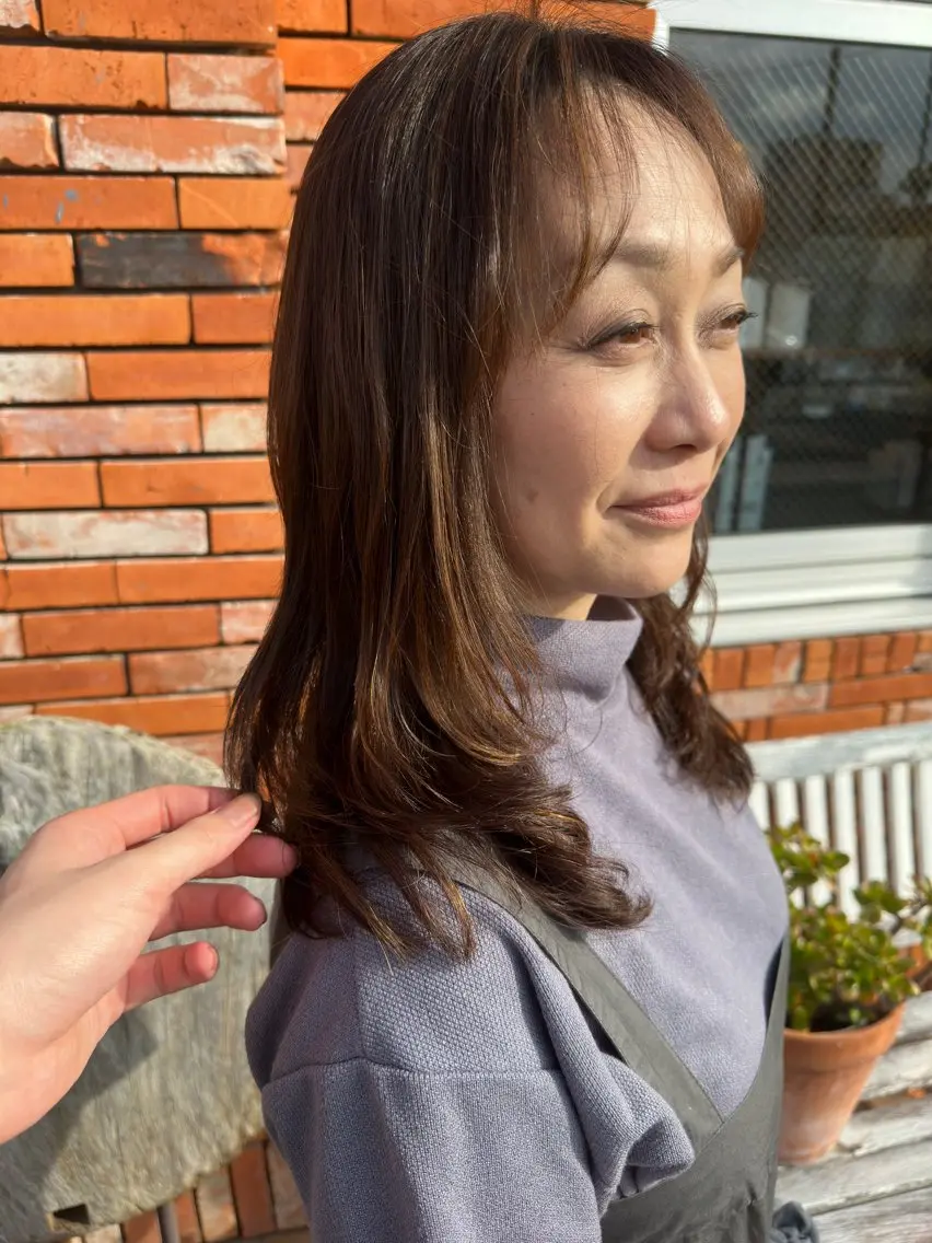 ロング 朝楽美髪✨推奨 ◎店長◎Keitaのヘアスタイル