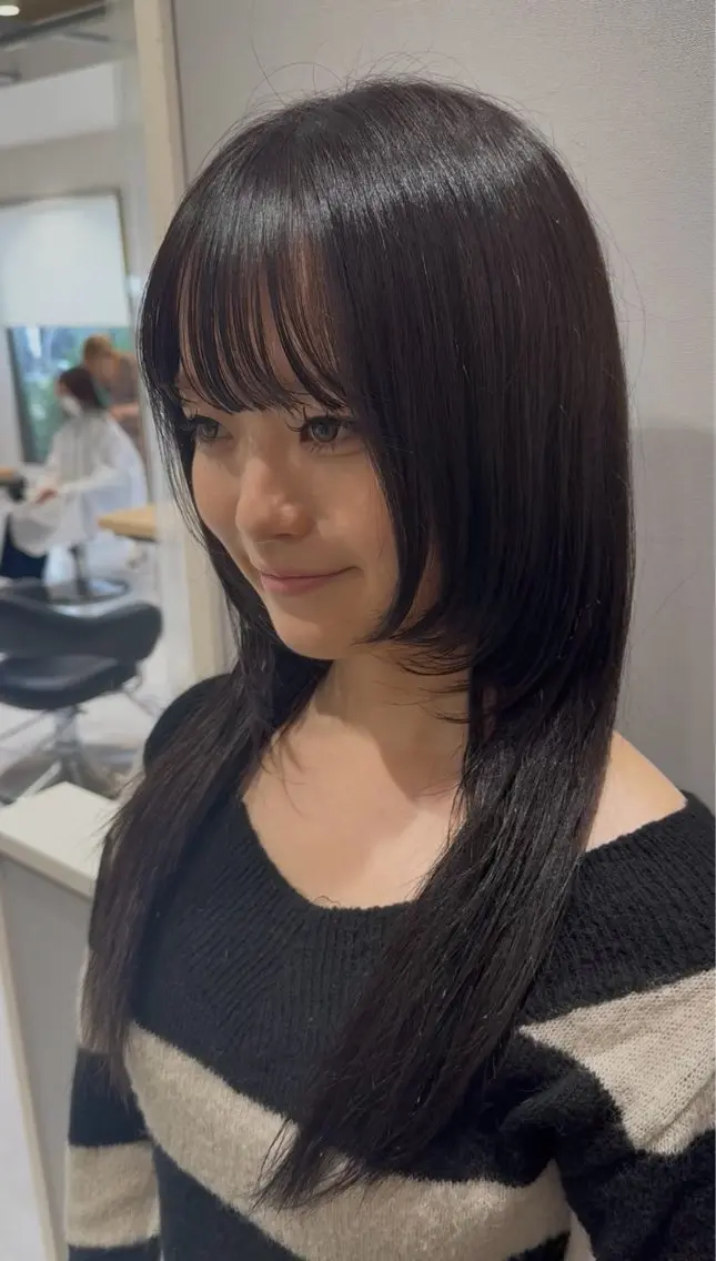 カット＋ヘアカラーの写真