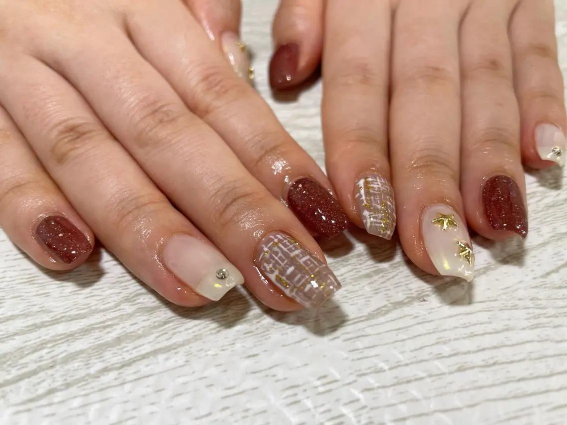 ネイル ハンドネイル Ulu Nail 🌱MOMOKAのネイルデザイン