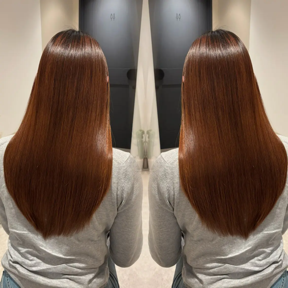ロング トリートメント 髙落 香帆のヘアスタイル