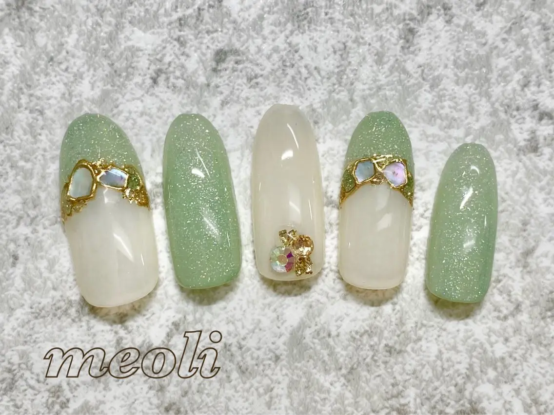 ネイル ハンドネイル nail salon meoli メグのネイルデザイン