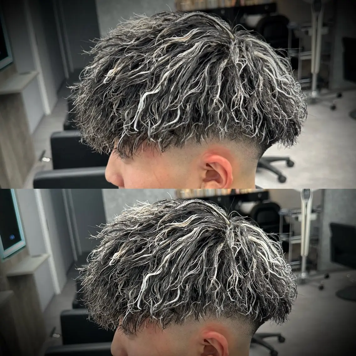 カラー メンズ センターパート指名 No.1／カヅキのヘアスタイル