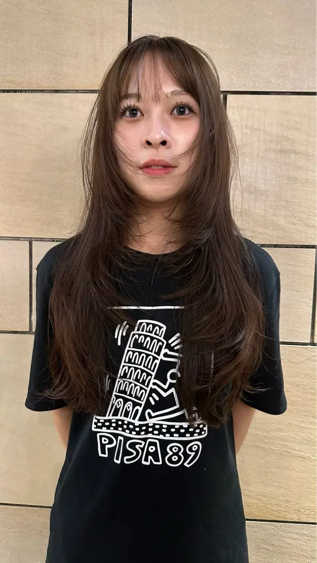 ロング ロング カット ヘアカラー トリートメント ショートカットパー マ🫧kotoneのヘアスタイル