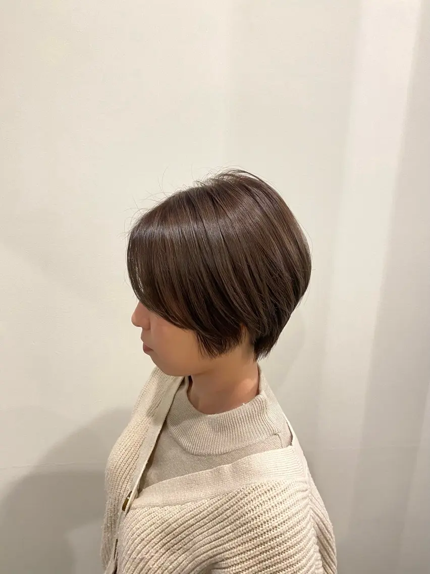ショート カラー カット ヘアカラー トリートメント 🍑 モモカ🍑のヘアスタイル