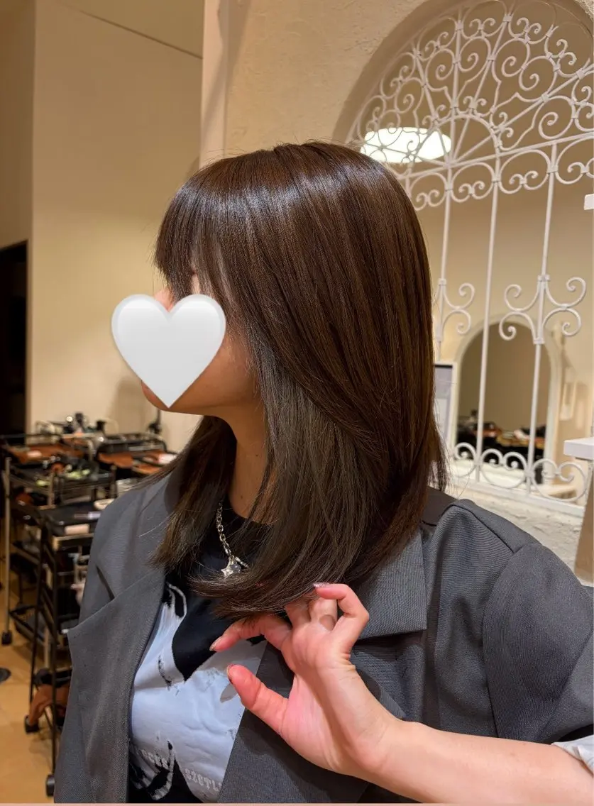 カラー ヘアカラー 今中紗英 /奈良市/尼ヶ辻のヘアスタイル