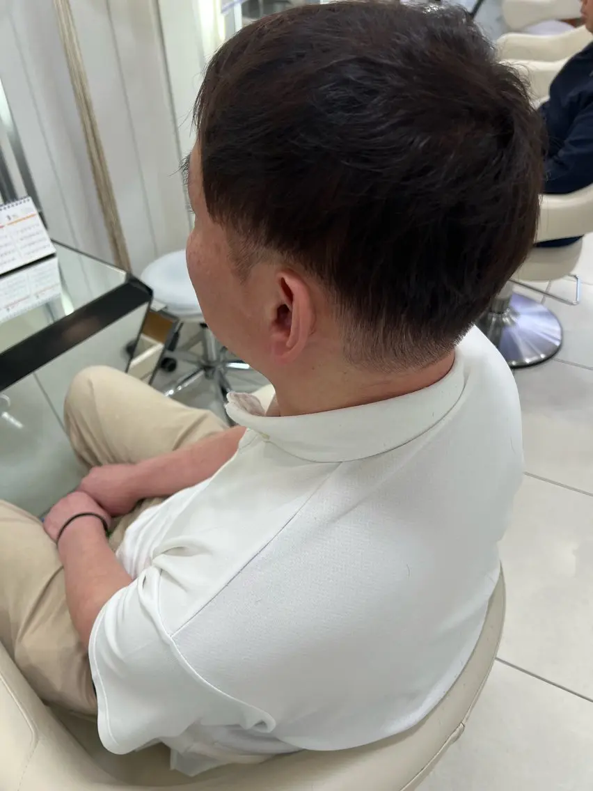 ショート カット メンズパーマ山内 結稀のヘアスタイル