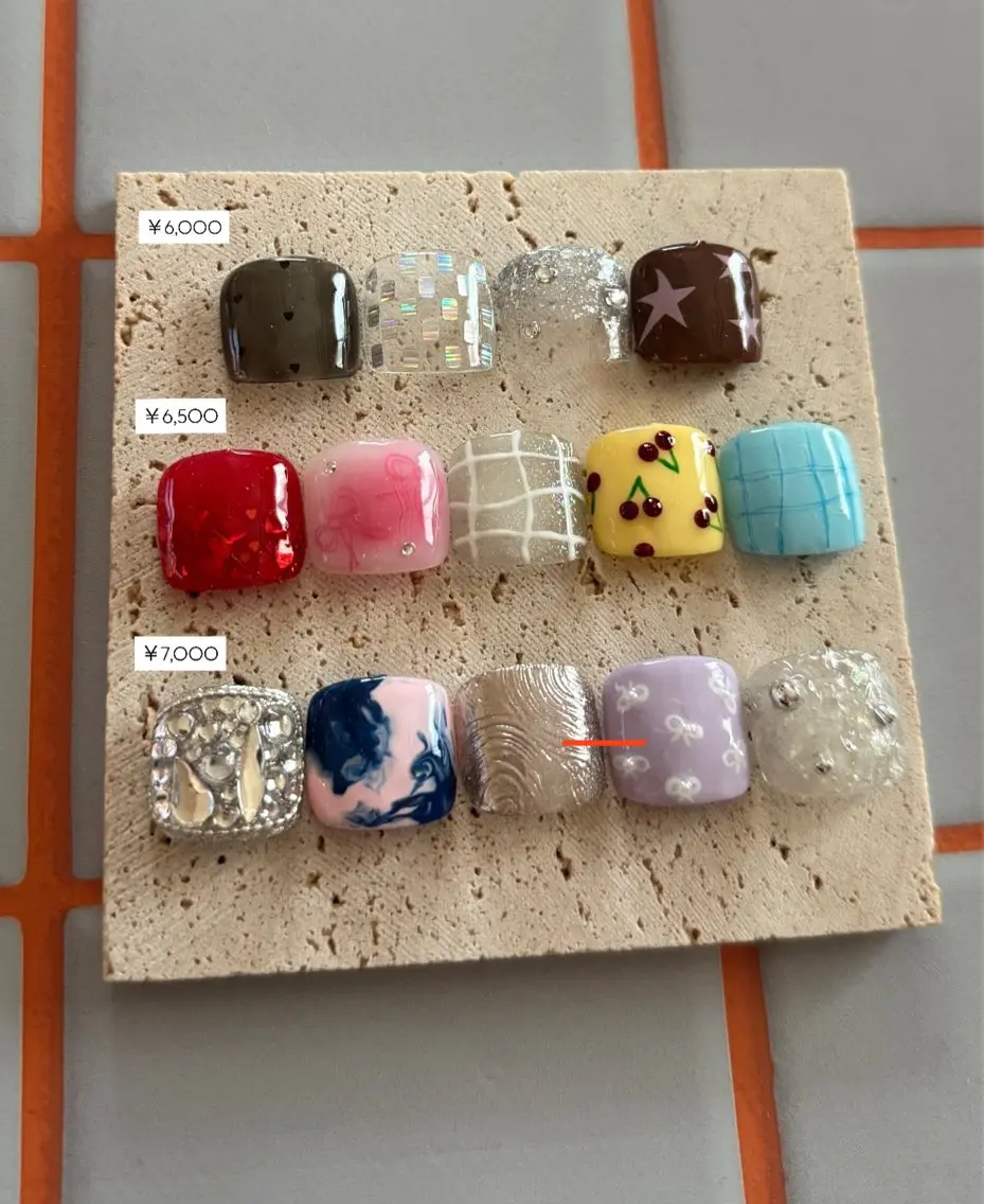 ネイル フットネイル nailstudio MARUのネイルデザイン