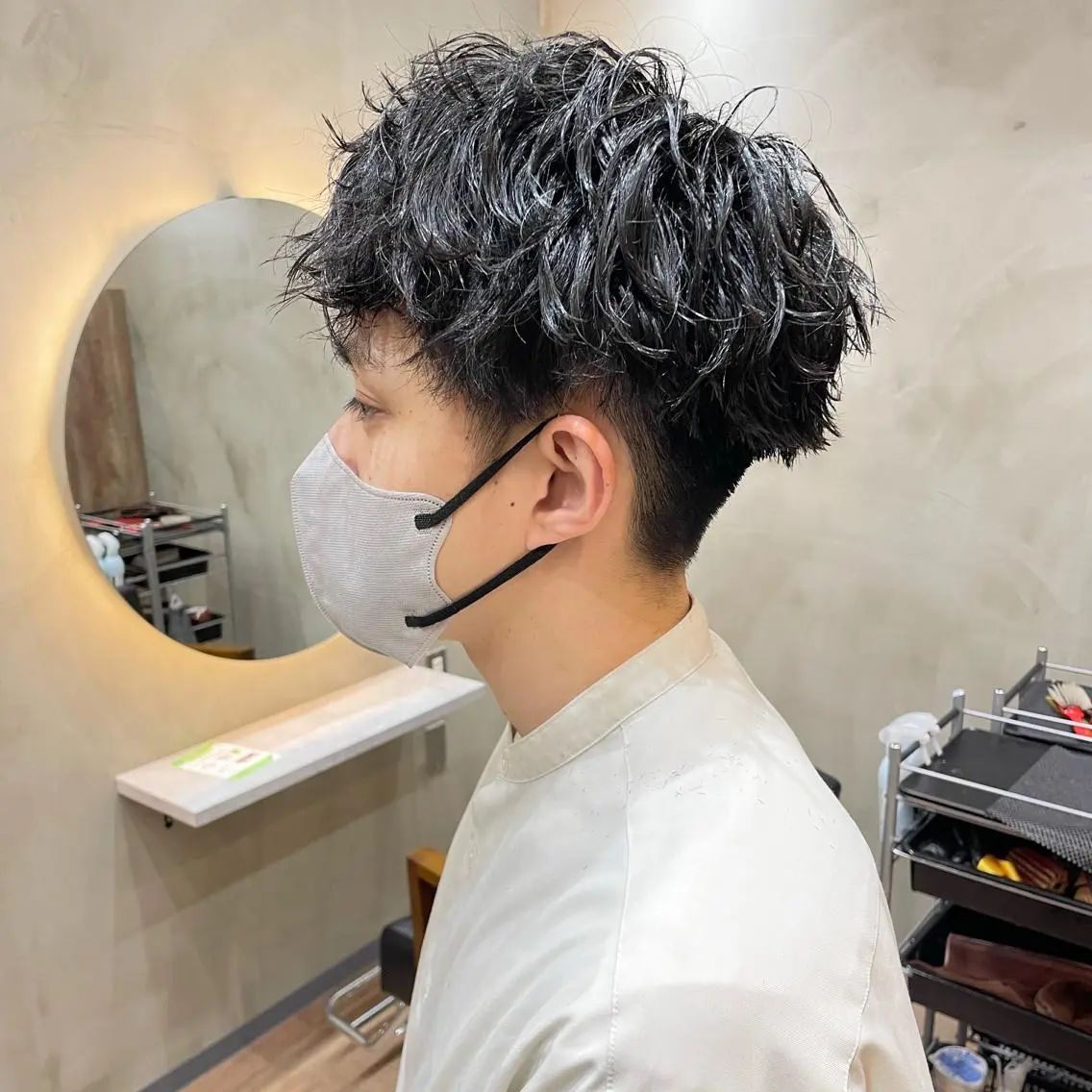 ショート パーマ メンズ yoshi （髙橋）のヘアスタイル