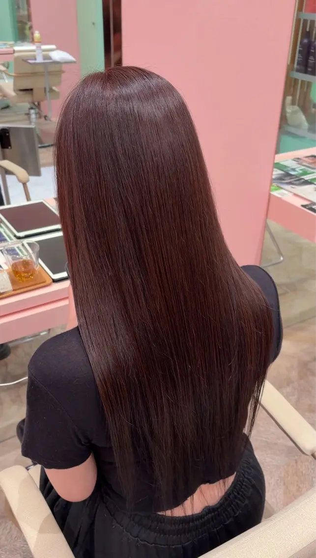 ロング ヘアカラー 💖 NAO /透明感カラー 💖のヘアスタイル