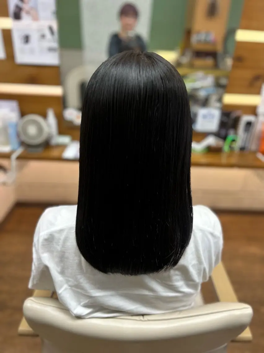 ロング 神谷 千明のヘアスタイル