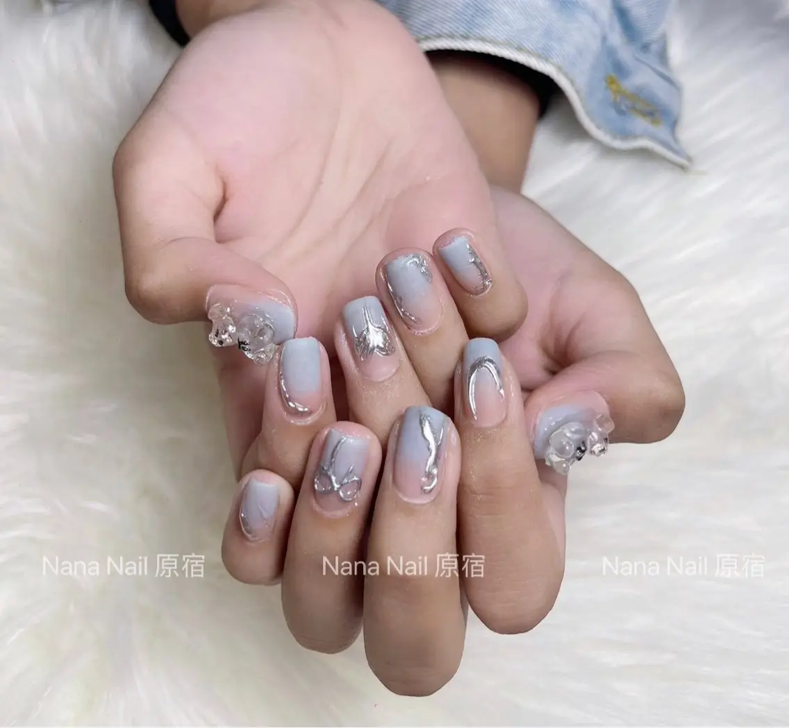 ネイル 持ち込み ハンドネイル Unicorn Nail原宿表参道のネイルデザイン