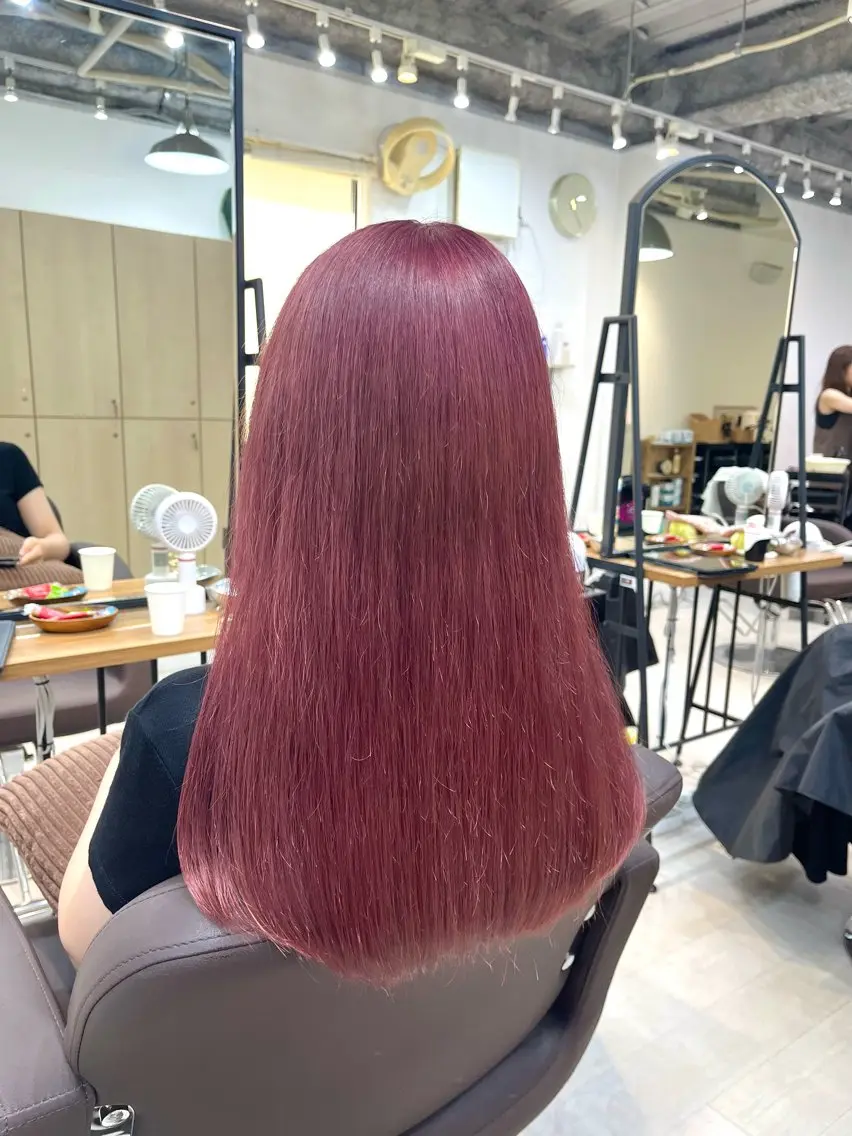 ロング 🪞透明感カラー🫧 縮毛矯正🥇かずきのヘアスタイル