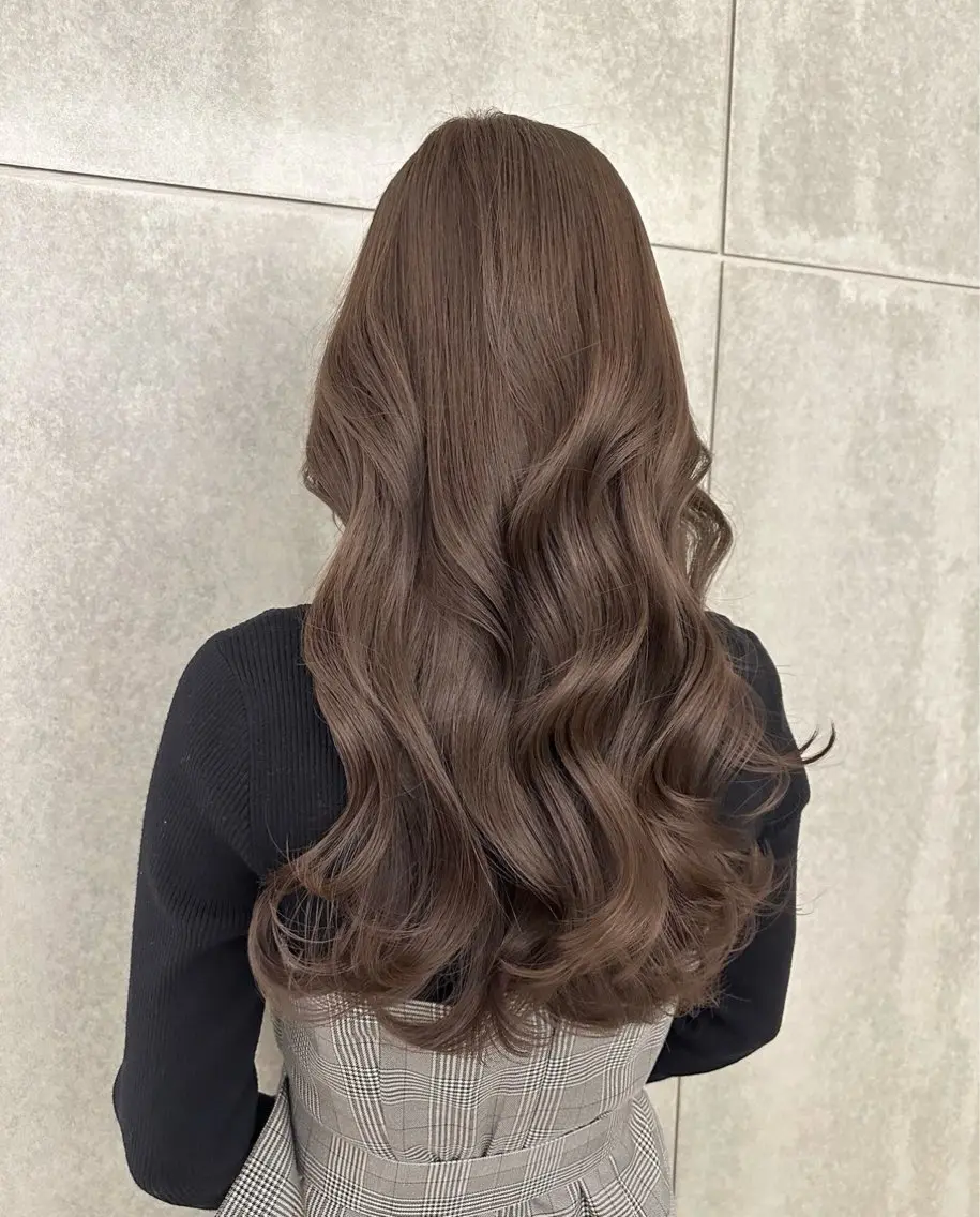 ロング カット ヘアカラー トリートメント 縮毛矯正🌝髪質改善 🌝一条龍輝のヘアスタイル