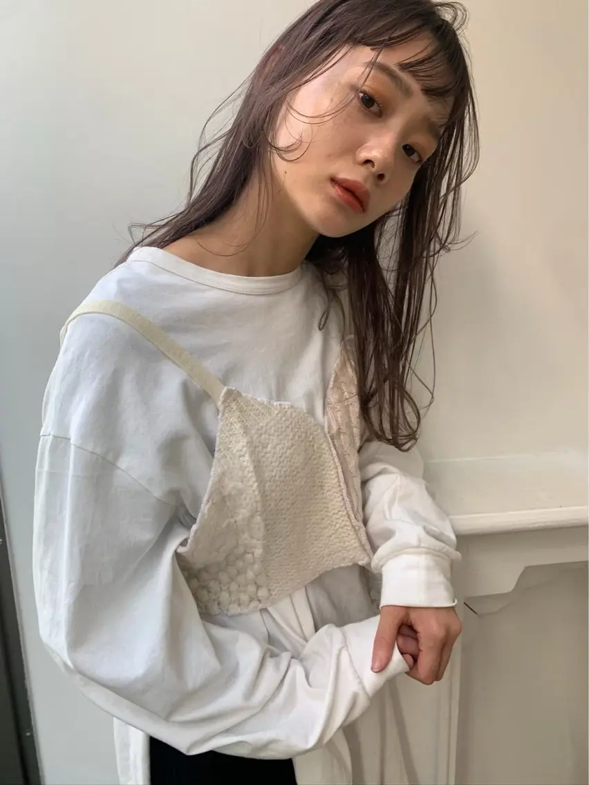 ロング ヘアカラー トリートメント 🎀a0i 🎀のヘアスタイル