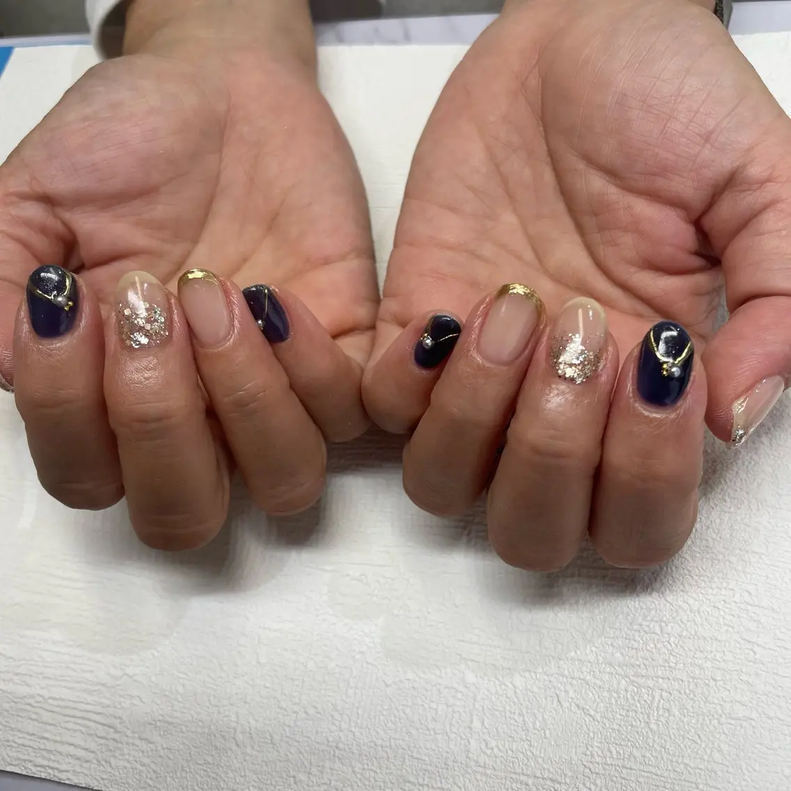 ネイル ハンドネイル 💖𝓜𝓲𝓸 /7月予約受付中💖のネイルデザイン
