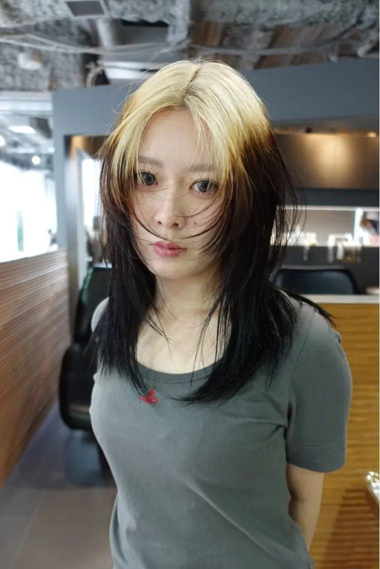 ザクザクレイヤーカットの写真