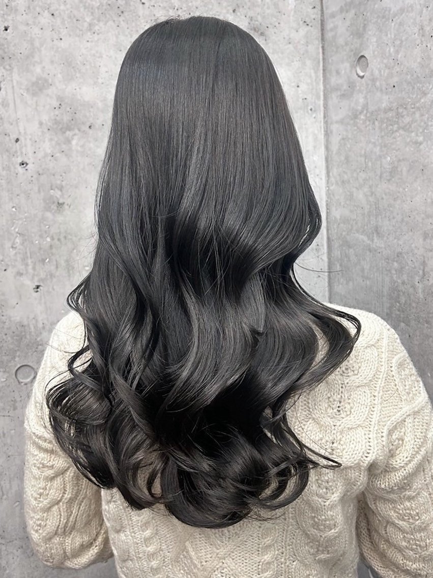 ロング カラー ヘアアレンジ 縮毛矯正 縮毛矯正・カラー特化 指名No.1shunのヘアスタイル
