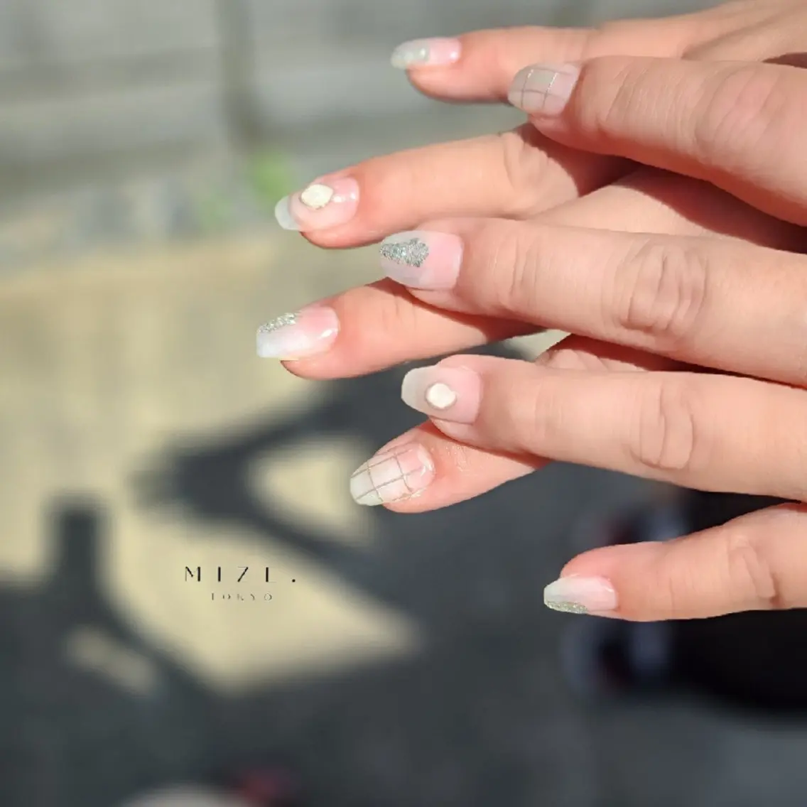 ネイル クリアネイル mize 【成増駅徒歩1分】のネイルデザイン