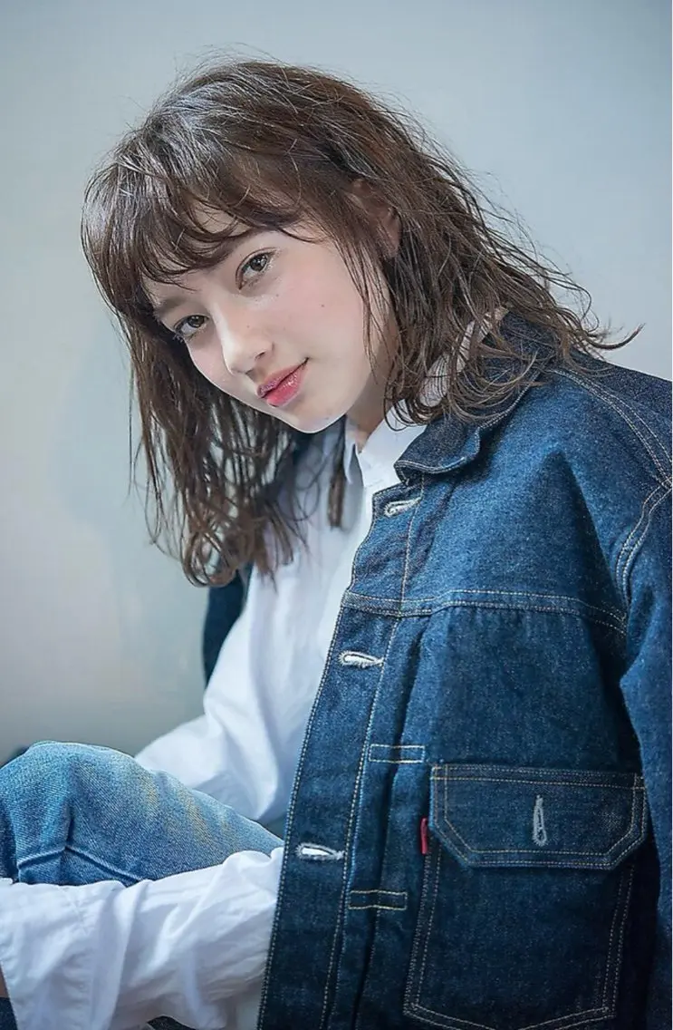 カラー ヘアカラー elk まな🐈‍⬛🎀のヘアスタイル