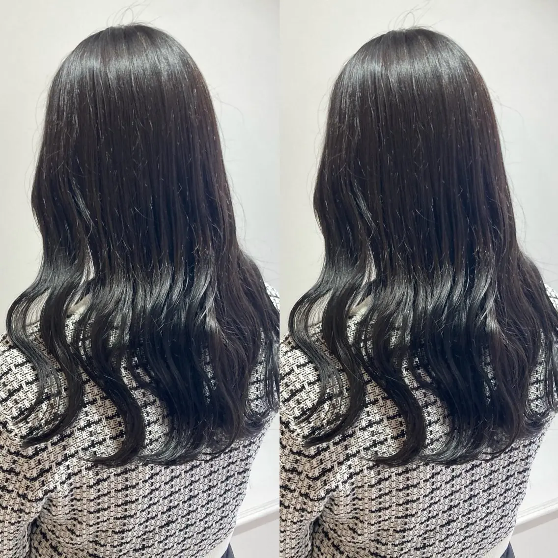 セミロング み うのヘアスタイル
