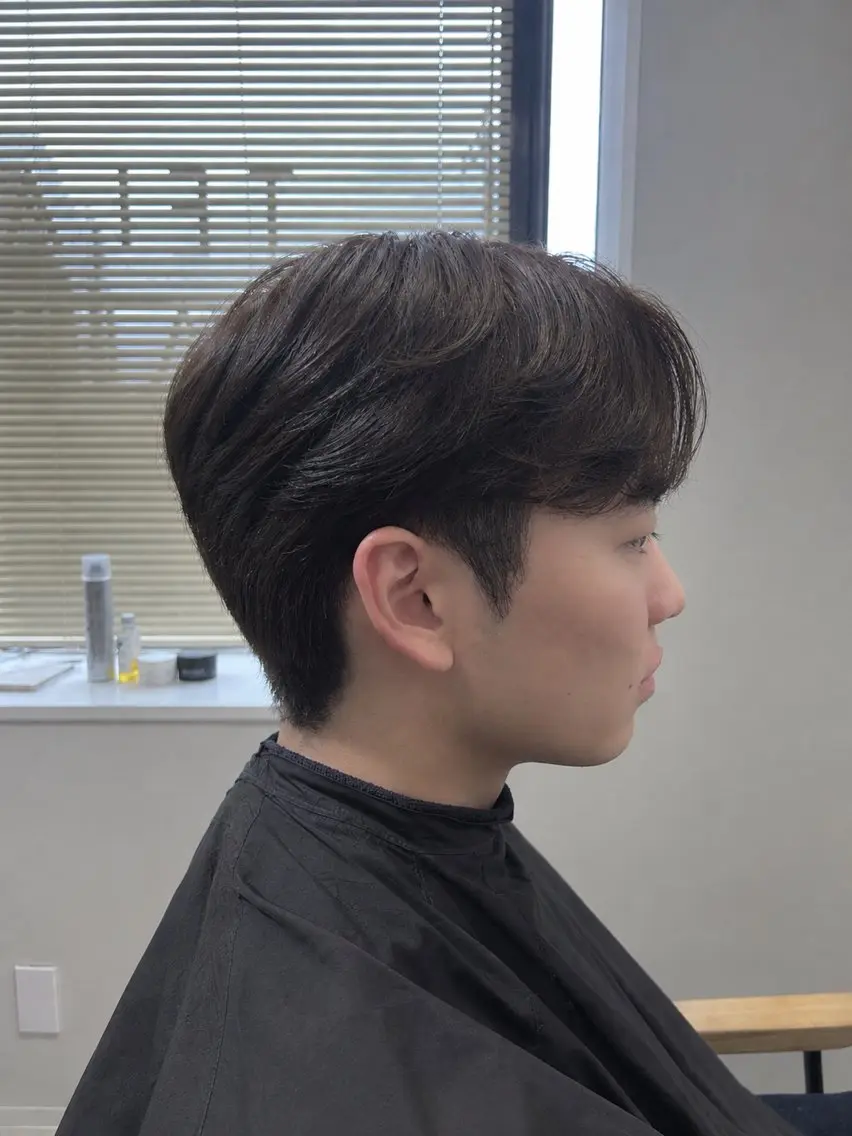 【メンズモデル様限定✨️✨️】カット+カラーの写真