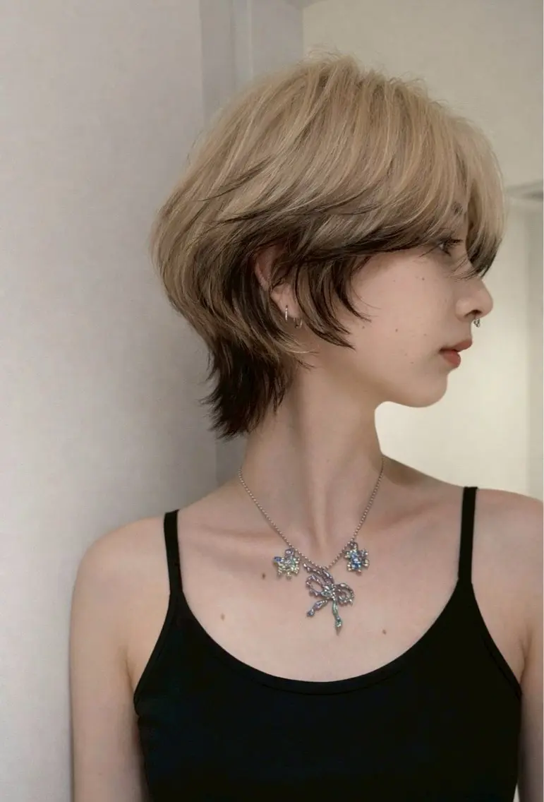 ショート カラー Nana/ 透明感艶カラー💖のヘアスタイル