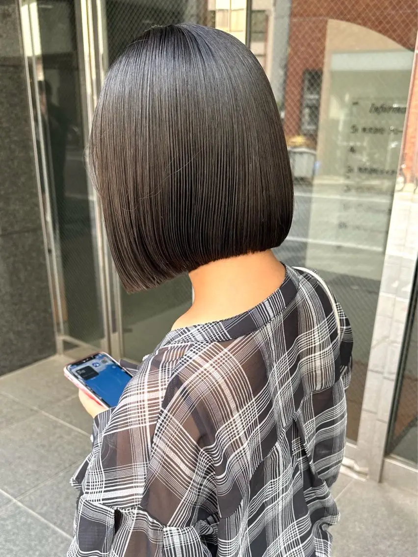 ショート 似合わせカット カット ヘッドスパ 髪質改善 縮毛矯正/ レイヤー/銀座/本木のヘアスタイル