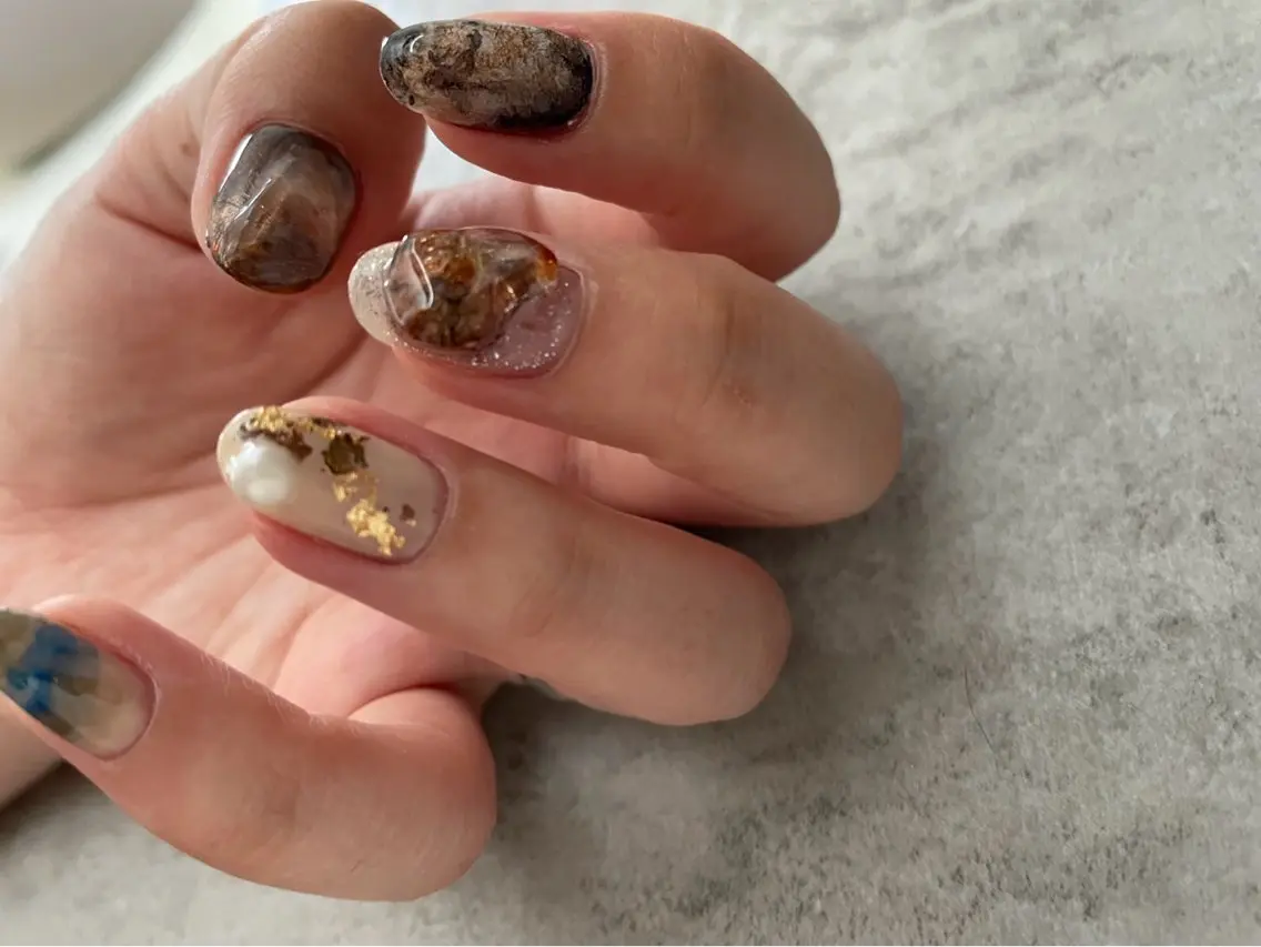 ネイル ハンドネイル morunail nailのネイルデザイン