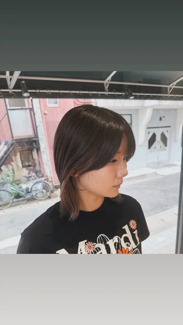 ミディアム カラー ヘアアレンジ 高橋 充輝のヘアスタイル