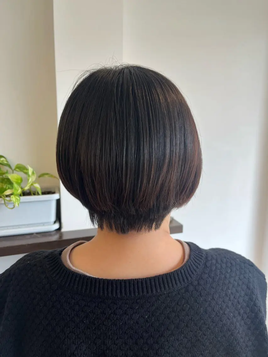 ショート くびれヘア ショートヘア 橋野 来夢のヘアスタイル
