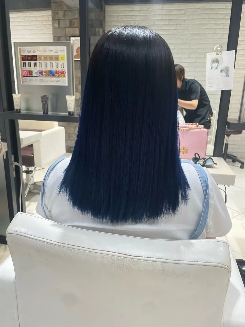 ロング カラー 小野寺 もものヘアスタイル