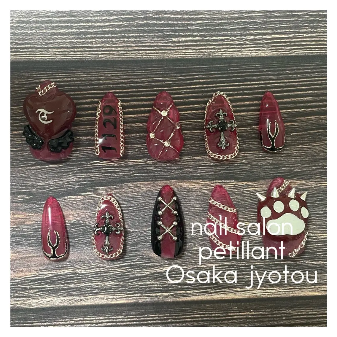 ネイル ネイルチップ ハンドネイル ハンドケア nail salon petillantのネイルデザイン