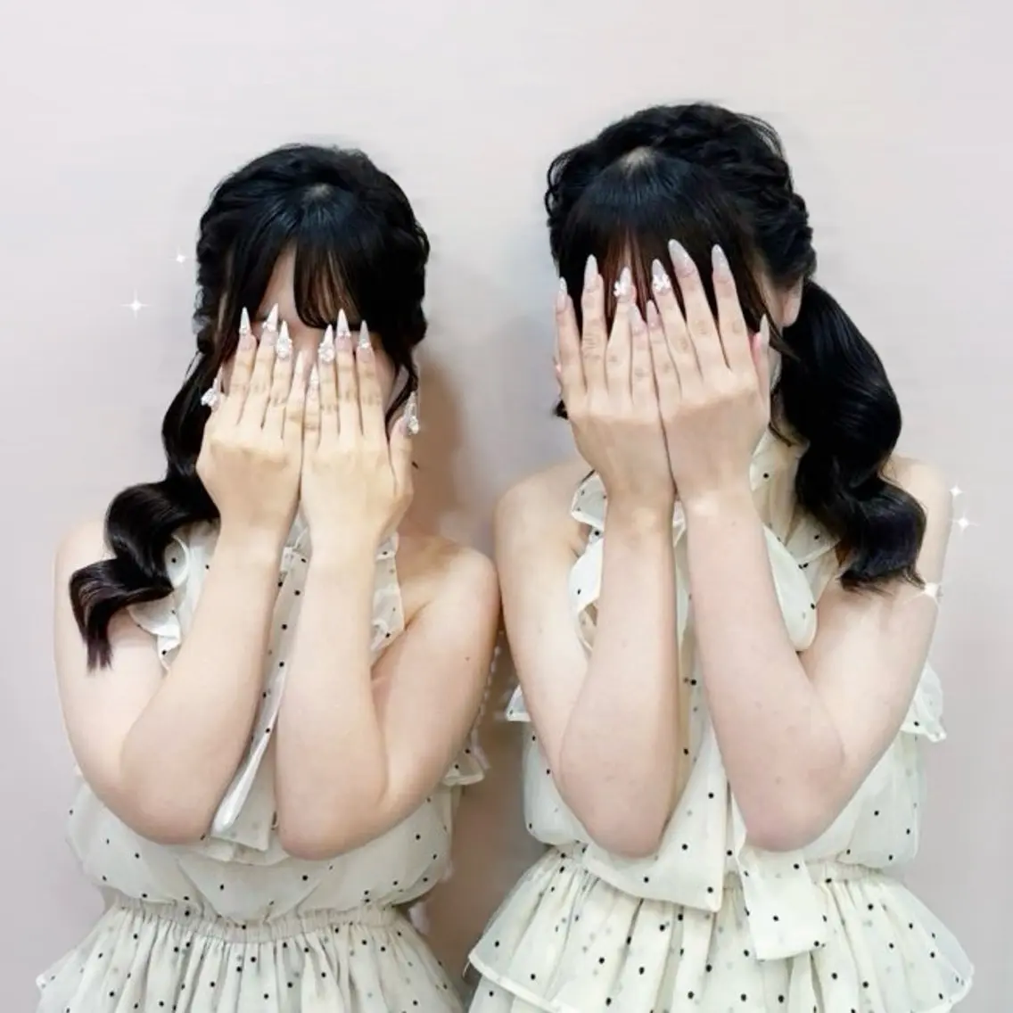 ヘアアレンジ OZ梅田♡ ゆはなブリーチのヘアスタイル