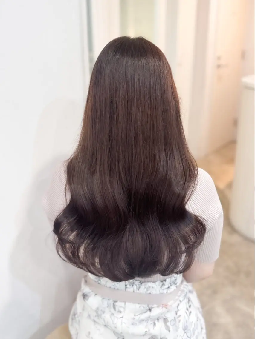 ロング 韓国アイドルヘア🩶 nanako🦋のヘアスタイル