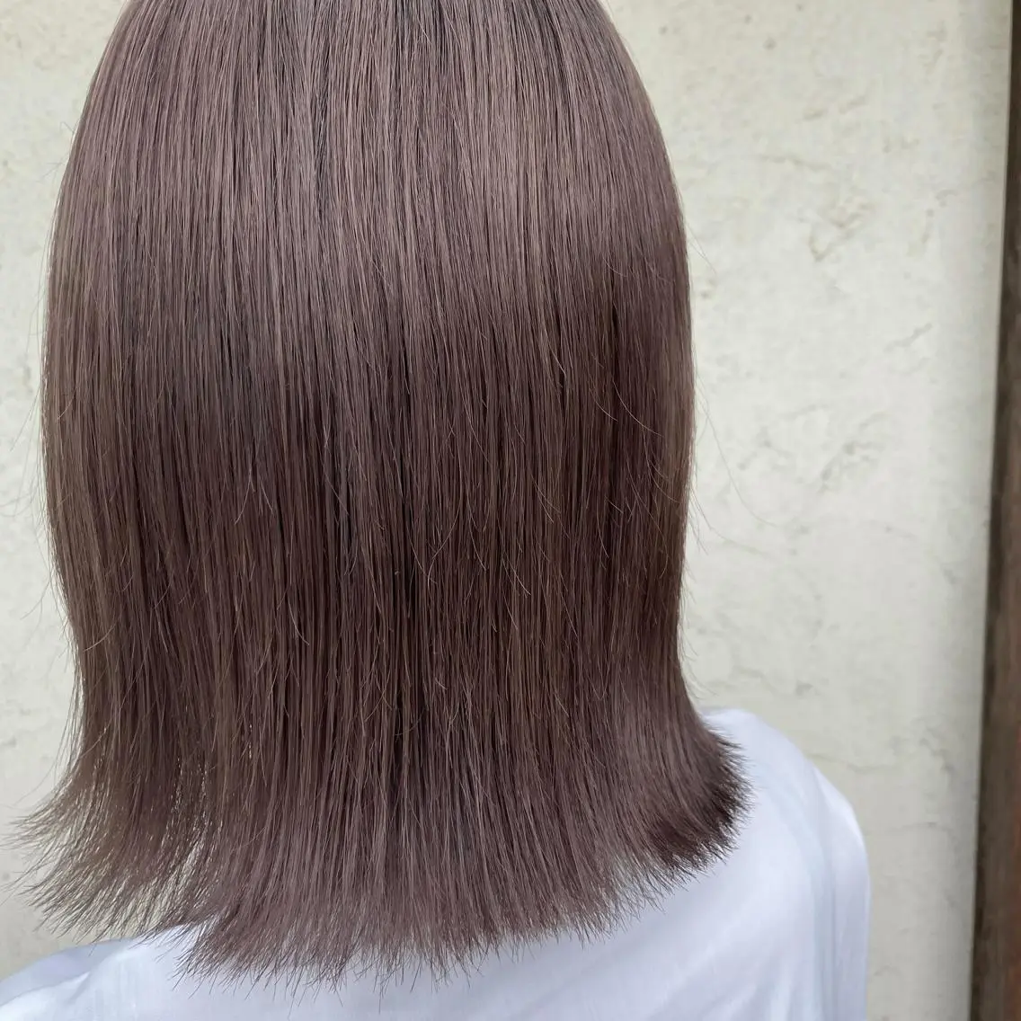 ミディアム カット ヘアカラー トリートメント しもかわ かほのヘアスタイル
