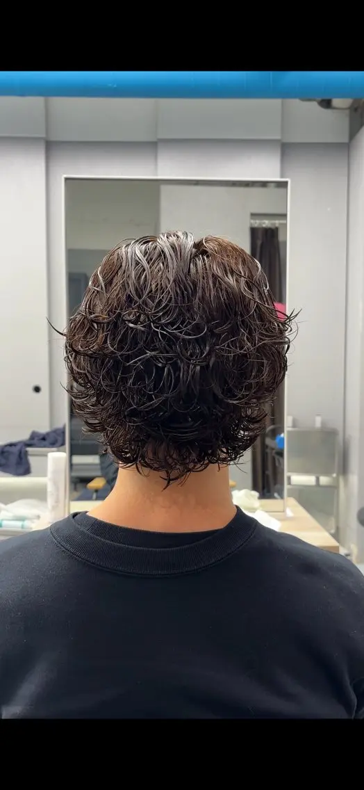 カラー パーマ メンズ カット ヘアカラー パーマ ⚜️メンズ 特化Towa⚜️のヘアスタイル