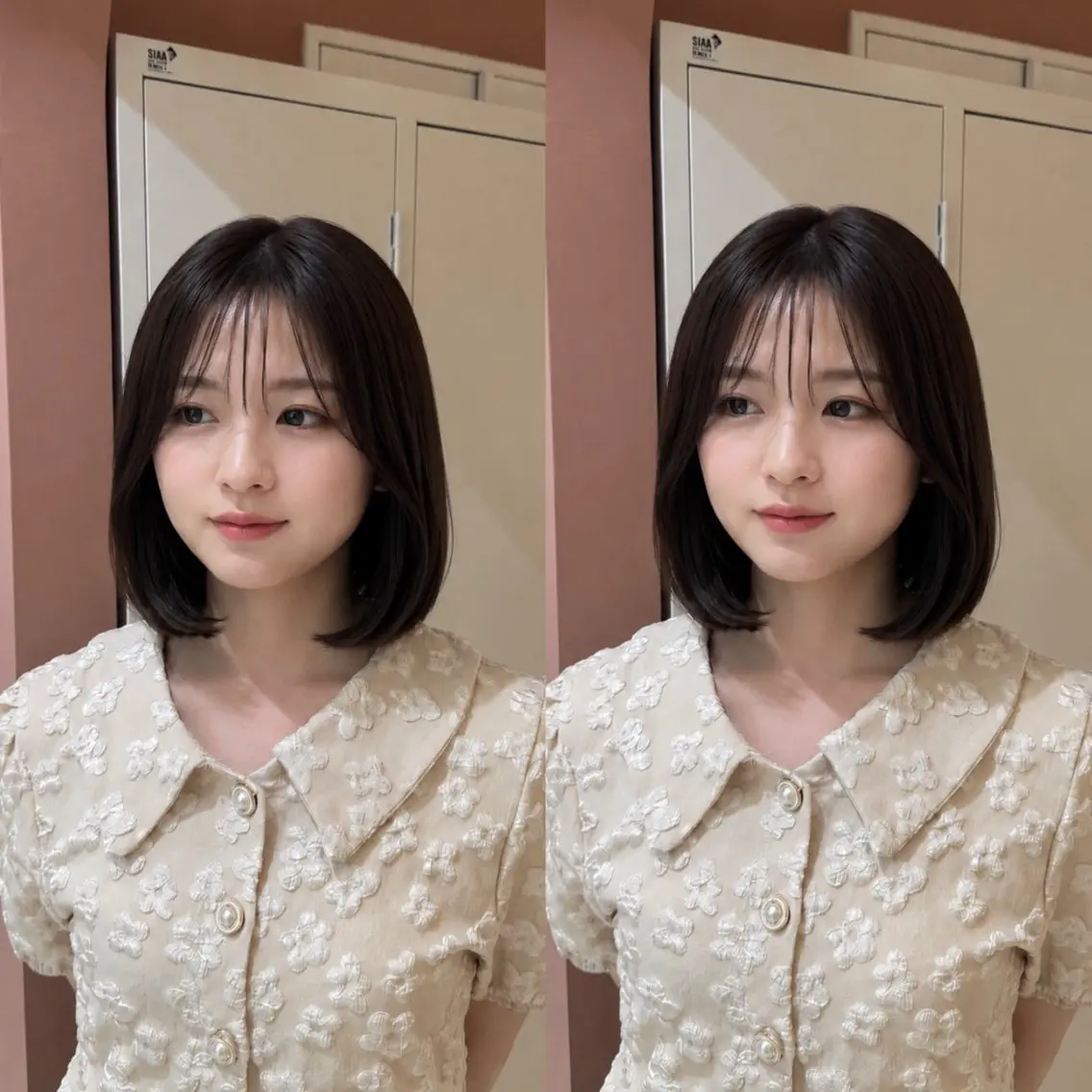 ショート カット ヘアカラー トリートメント 山本 望華のヘアスタイル