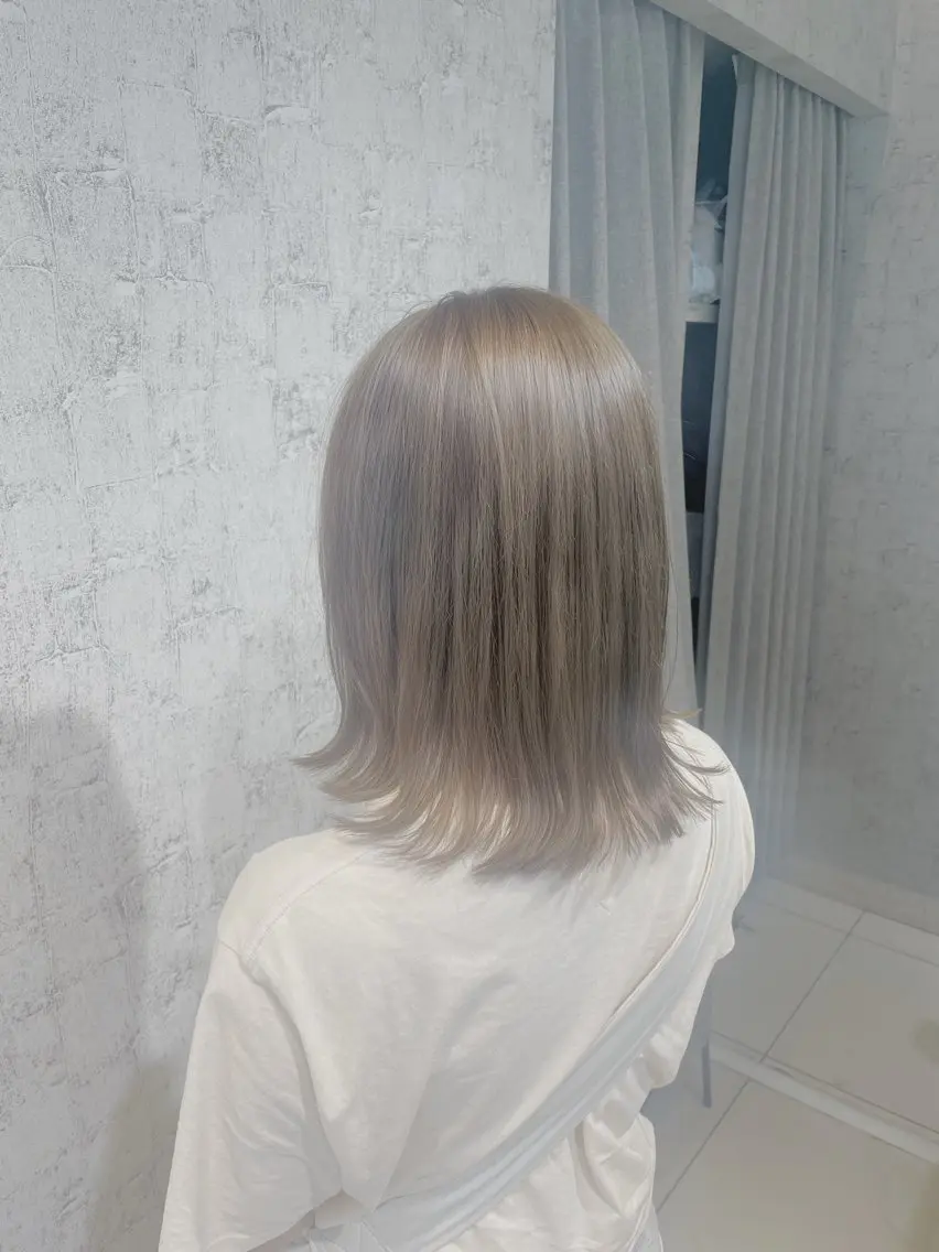 セミロング ヘアカラー トリートメント 🌿似合わせ艶カラー DAIGOのヘアスタイル
