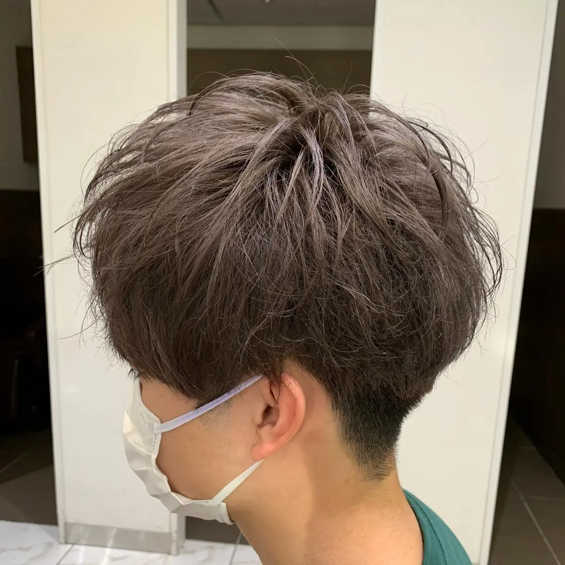 ショート カラー メンズ カット ヘアカラー トリートメント 【メンズ縮毛矯正】 田中秀斗のヘアスタイル