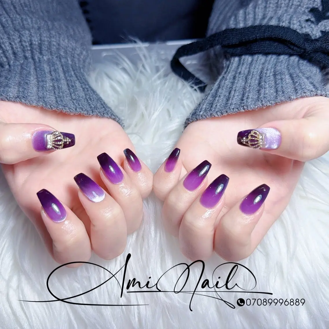 ミディアム Ami Nails 1のネイルデザイン