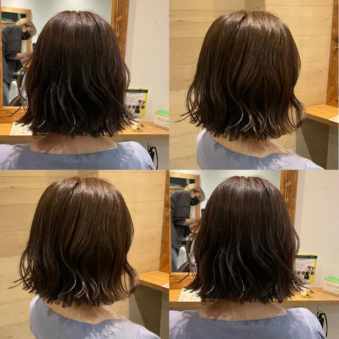ショート カラー カット ヘアカラー Minami. 🩵 再現性特化ヘアのヘアスタイル