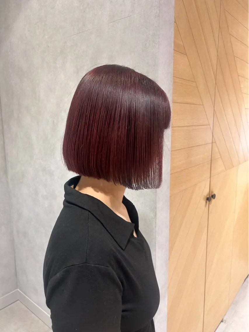 カラー カット ヘアカラー karin/ ボブ♡レイヤー♡のヘアスタイル