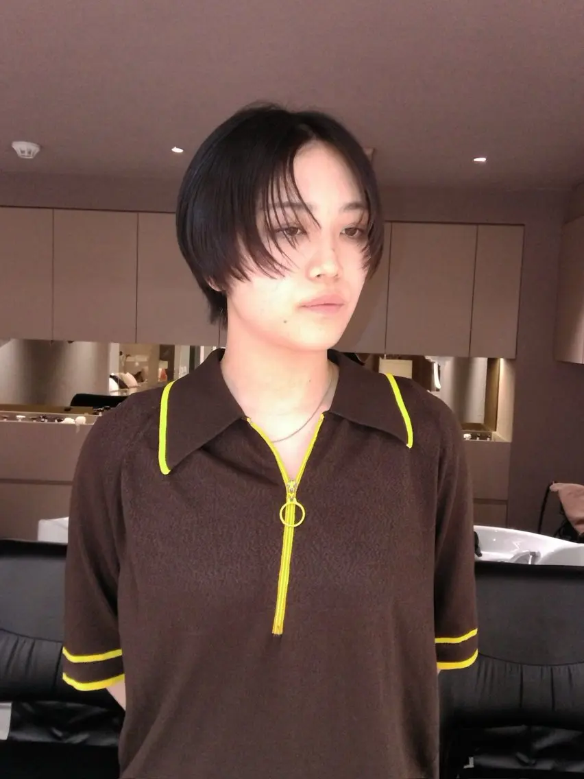 ショート ハンサムショート ショートヘア rino🤍 恵比寿レイヤーカットのヘアスタイル