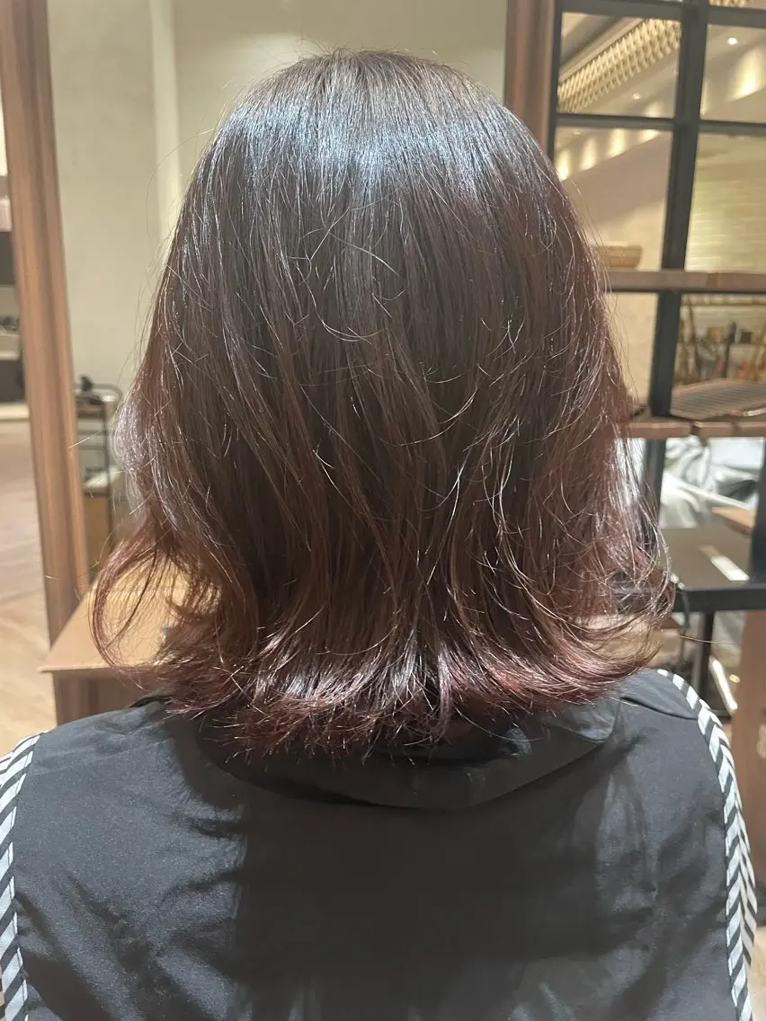 カラー カット ヘアカラー 森 泉琴のヘアスタイル