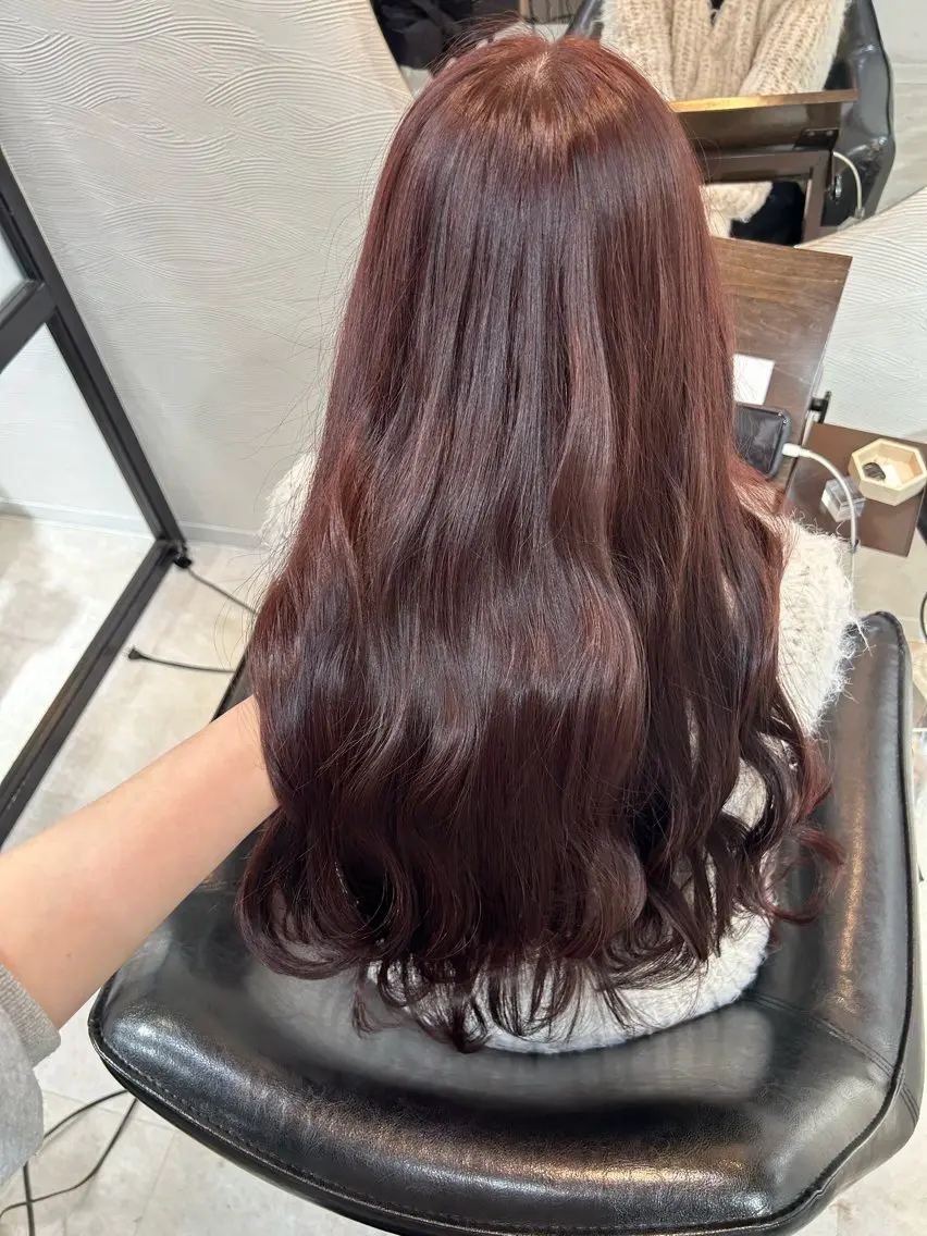 ロング カラー 🤍透明感/韓国風 🤍サクラギヒトミのヘアスタイル