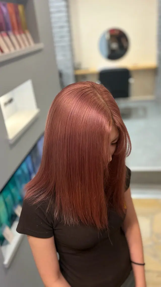 ミディアム カラー ヘアカラー 🎀透明感カラー /ケアブリーチ🎀のヘアスタイル