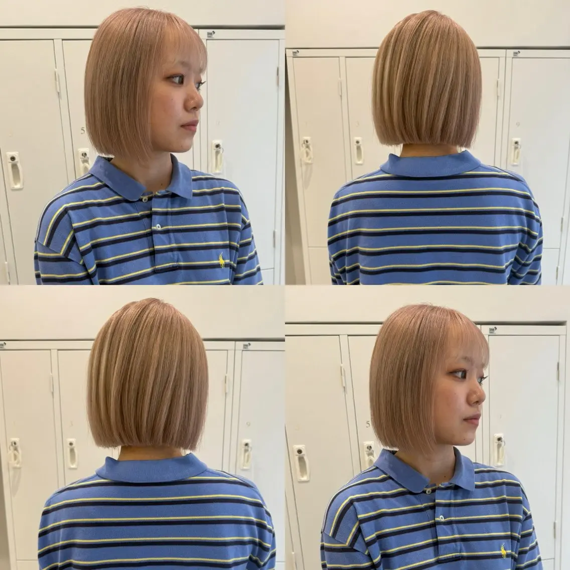 ショート カラー ブリーチ ダブルカラー イヤリングカラー イルミナカラー ブリーチなしカラー ヘアカラー トリートメント 立川✨ブリーチ/ ケアブリーチ✨のヘアスタイル