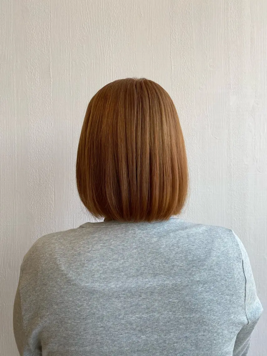 ショート ヘアカラー 佐藤 森夏のヘアスタイル